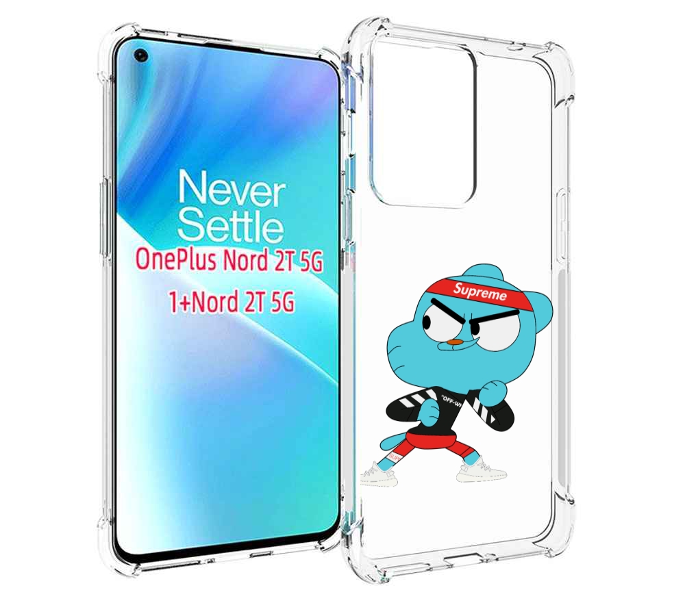

Чехол MyPads Модный-Гамбол для OnePlus Nord 2T, Прозрачный, Tocco