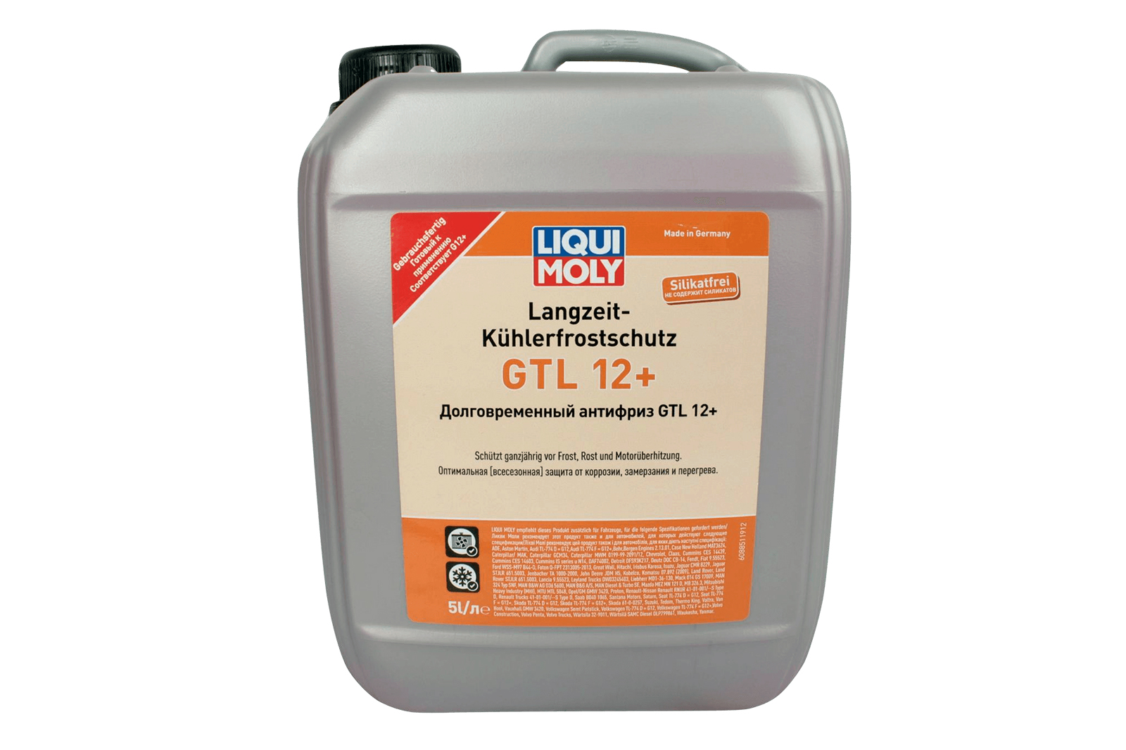 

LIQUI MOLY Langzeit Kuhlerfrostschutz GTL 12 Plus 5л, Langzeit Kuhlerfrostschutz GTL 12 Plus 5л