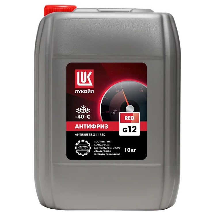 Антифриз LUKOIL 227390 G12, красный