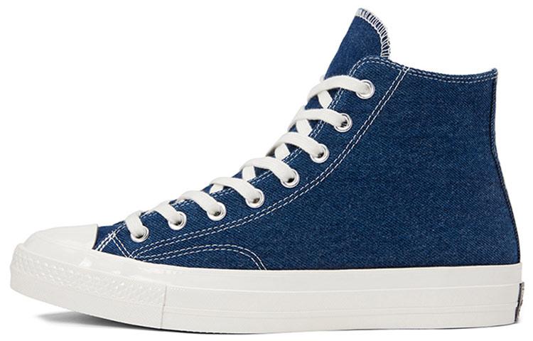 

Кеды унисекс Converse Chuck Taylor All Star High Renew Denim синие 37.5 EU, Синий, Chuck Taylor All Star High Renew Denim