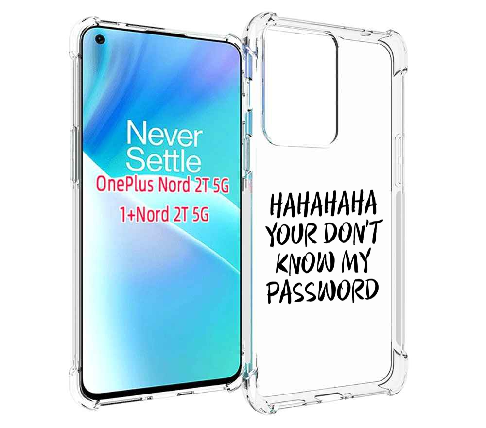 

Чехол MyPads Мой-пароль для OnePlus Nord 2T, Прозрачный, Tocco