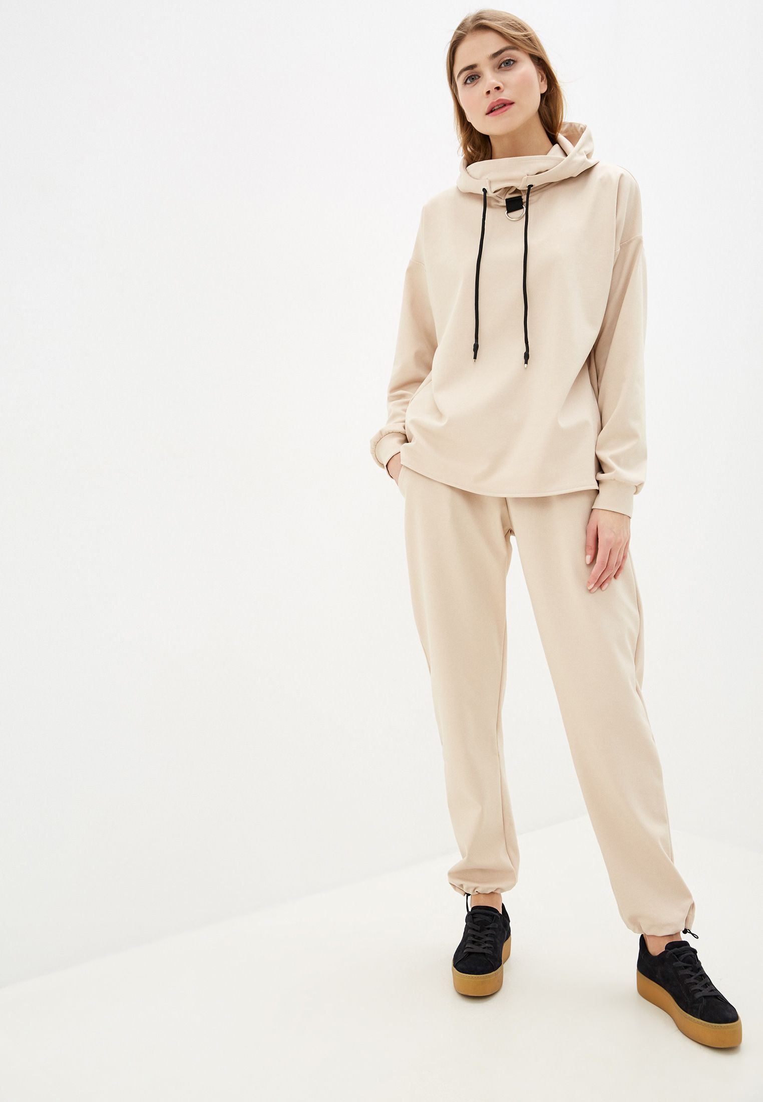 

Костюм женский MALAEVA Z-SS1019 бежевый XL, Z-SS1019