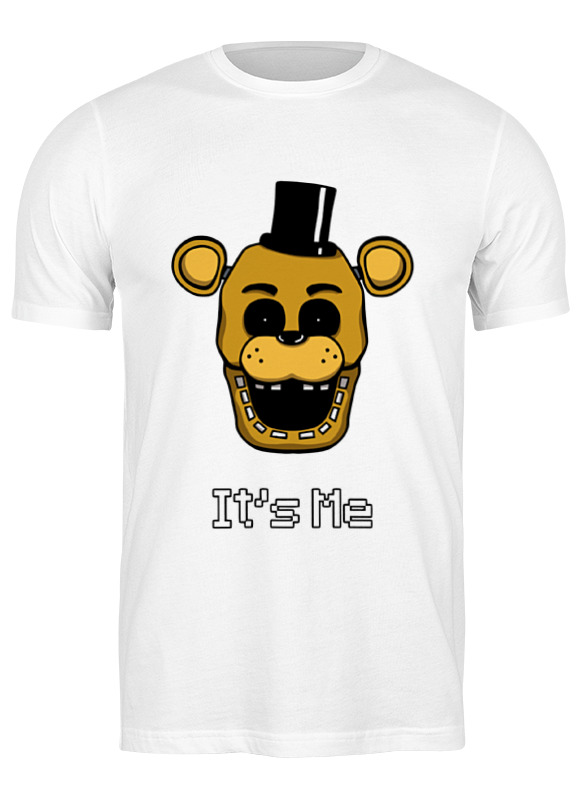 

Футболка мужская Printio Freddy (пять ночей у фредди) белая 3XL, Белый, Freddy (пять ночей у фредди)