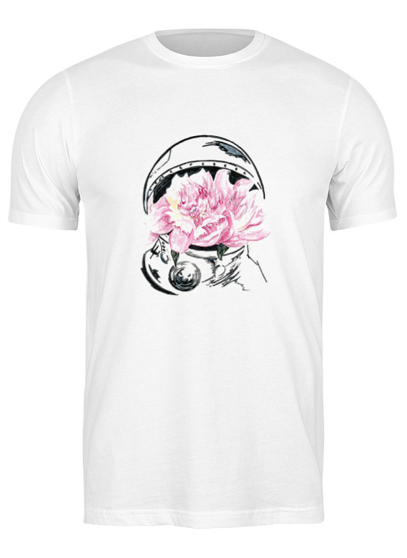 

Футболка мужская Printio Space белая XL, Белый, Space
