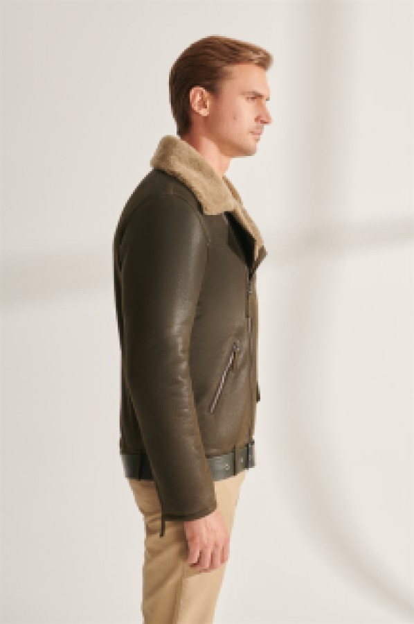 

Дубленка мужская Black Noble 390 зеленая L (доставка из-за рубежа), Зеленый, 390