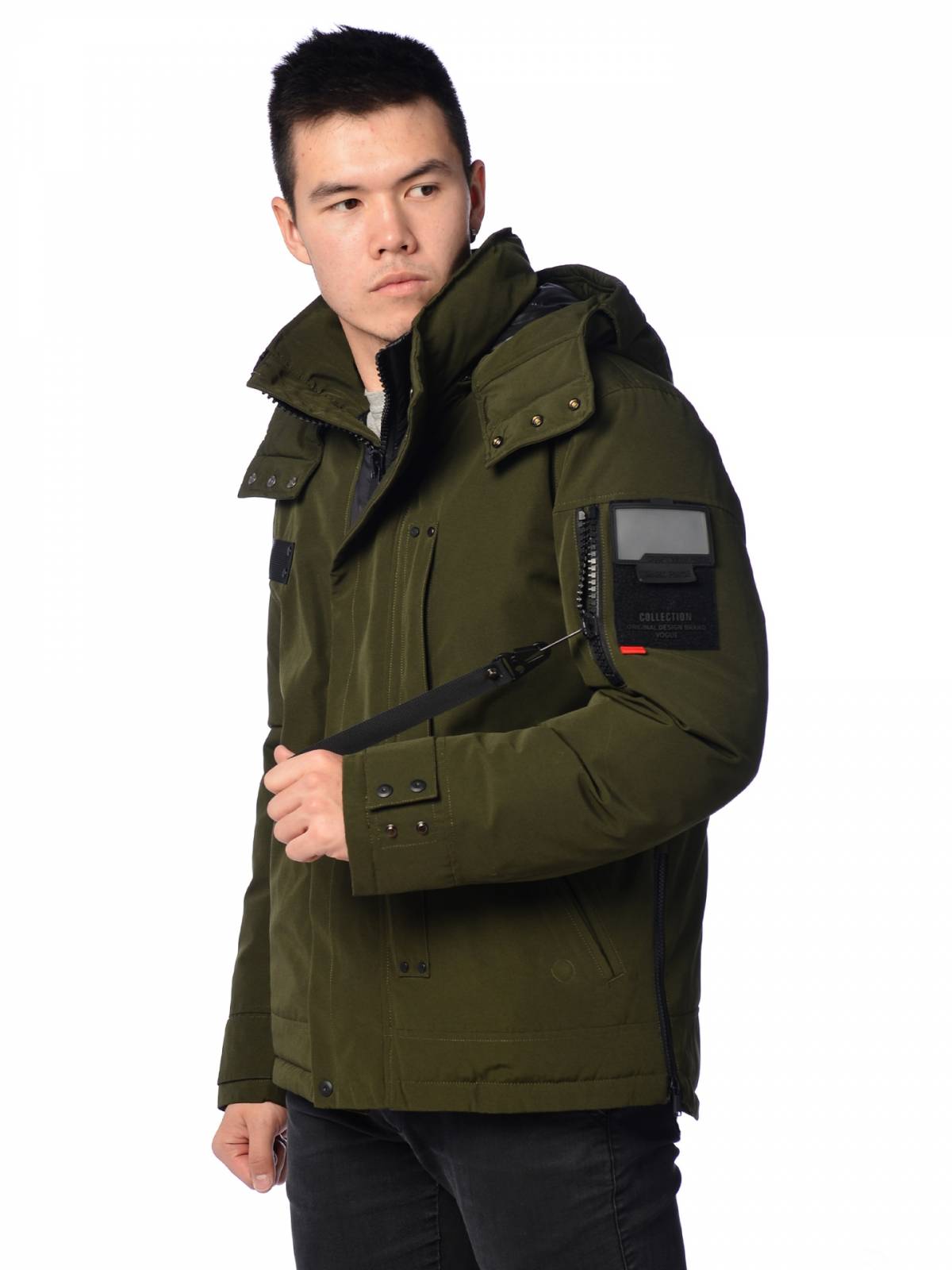 Зимняя куртка мужская Shark Force 3991 зеленая 48 RU