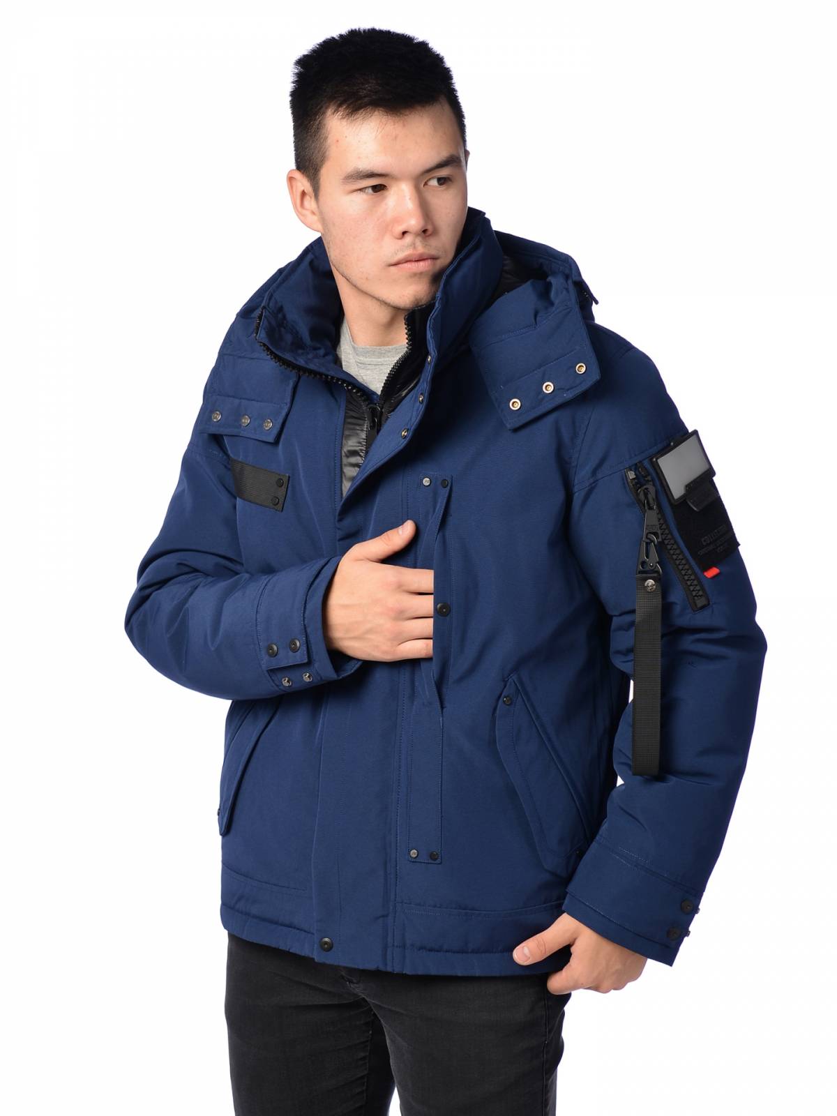 Зимняя куртка мужская Shark Force 3991 синяя 48 RU