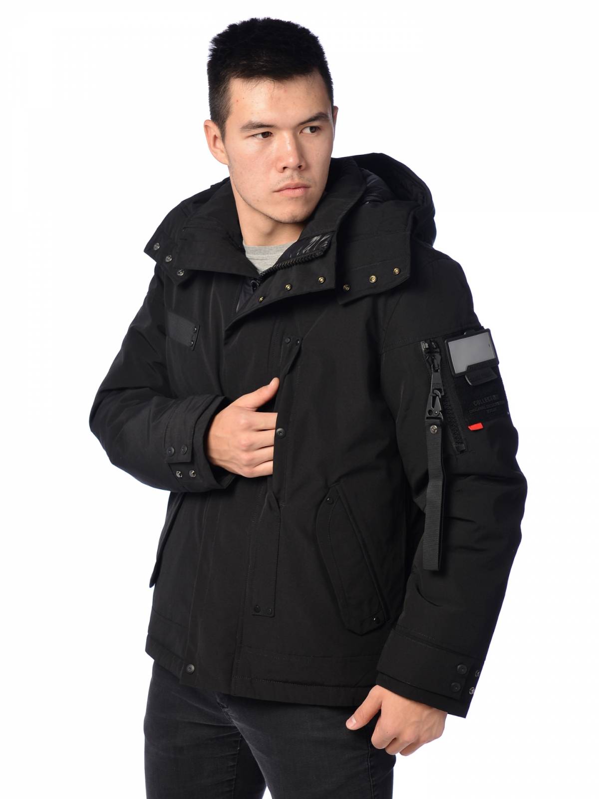 Зимняя куртка мужская Shark Force 3991 черная 46 RU