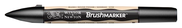 

Маркер спиртовой Winsor&Newton Brushmarker O729 румянец