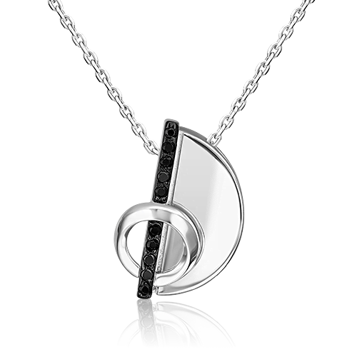

Бегунок из серебра PLATINA jewelry 03-3389-00-402-0200, фианит, 03-3389-00-402-0200