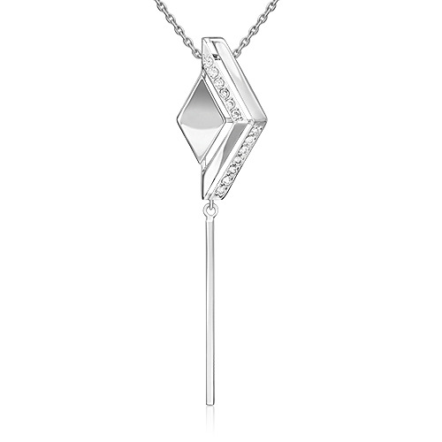 

Бегунок из серебра PLATINA jewelry 03-3394-00-401-0200, фианит, 03-3394-00-401-0200