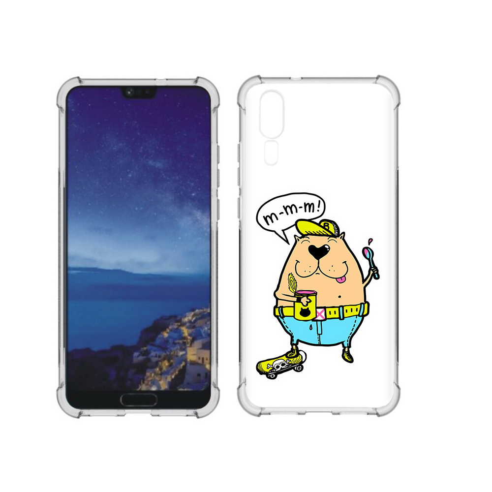 

Чехол MyPads Tocco для Huawei P20 Бобр (PT108006.52.30), Прозрачный, Tocco