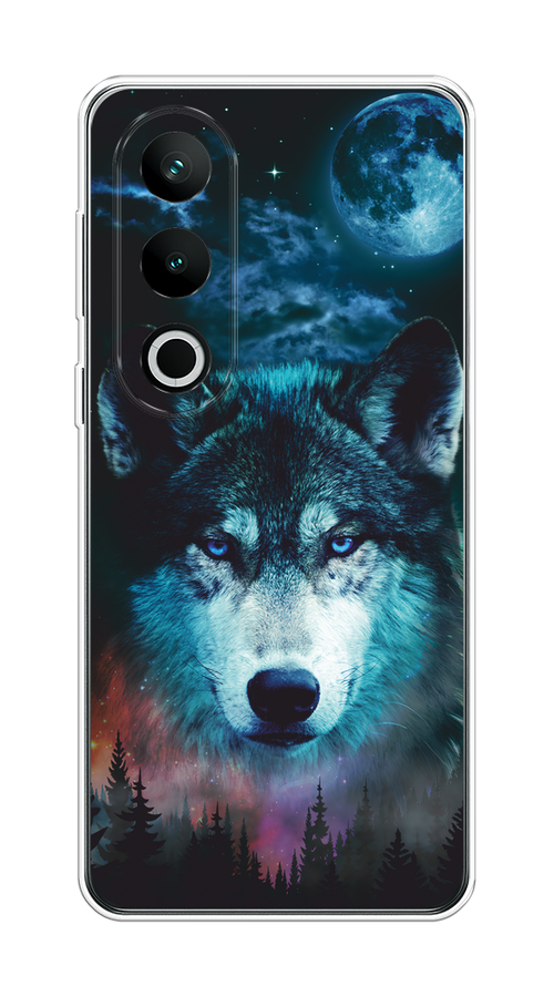 

Чехол на Oneplus Nord CE4 "Лунный волк", Бирюзовый;розовый;синий, 154750-1