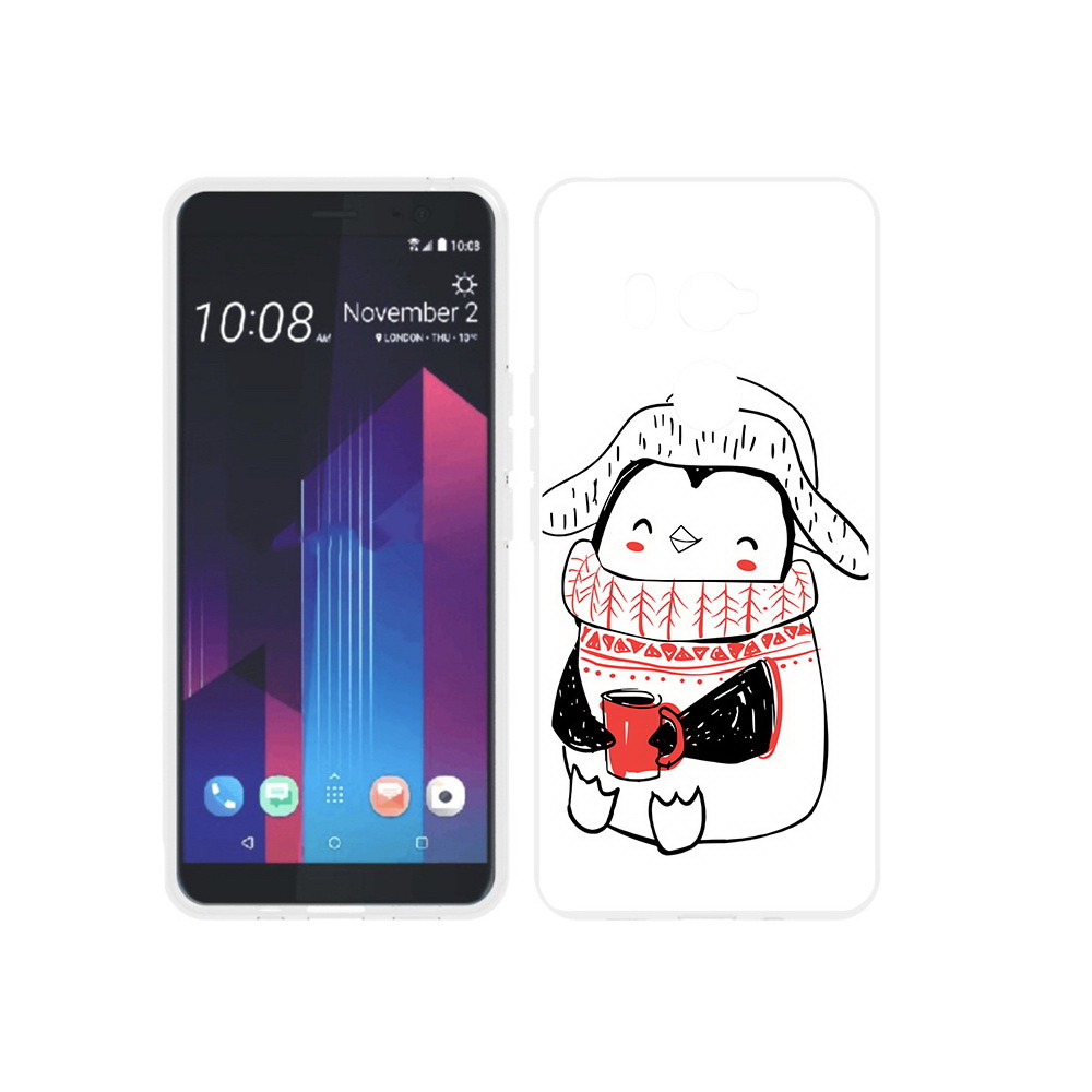 

Чехол MyPads Tocco для HTC U11 EYEs Милый пингвин, Прозрачный, Tocco