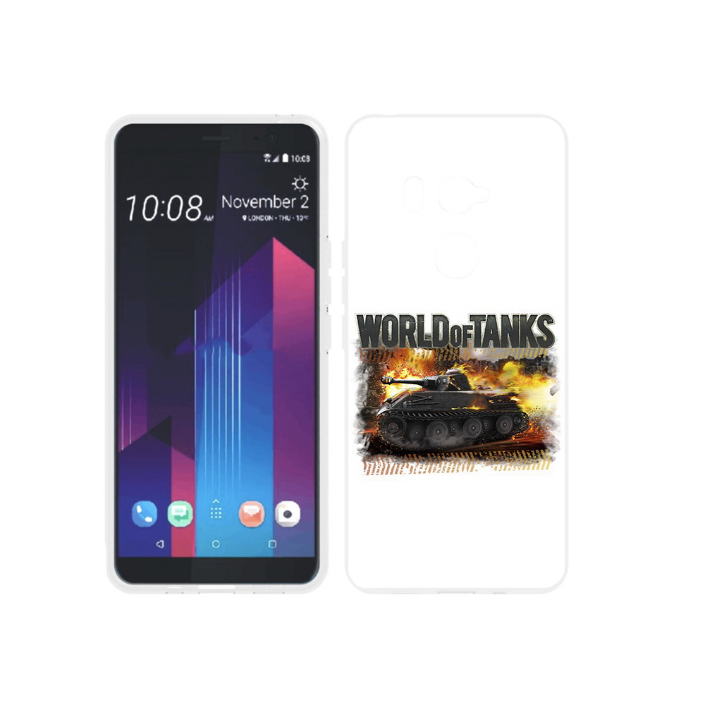 

Чехол MyPads Tocco для HTC U11 EYEs Мир танков-2, Прозрачный, Tocco