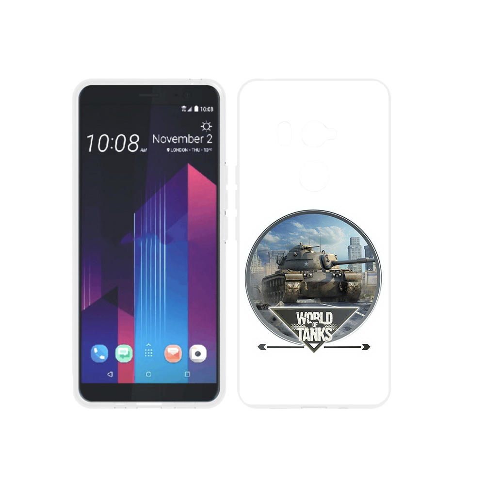 

Чехол MyPads Tocco для HTC U11 EYEs Мир танков, Прозрачный, Tocco
