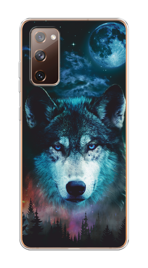 

Чехол на Samsung Galaxy S20 FE "Лунный волк", Бирюзовый;розовый;синий, 2101350-1