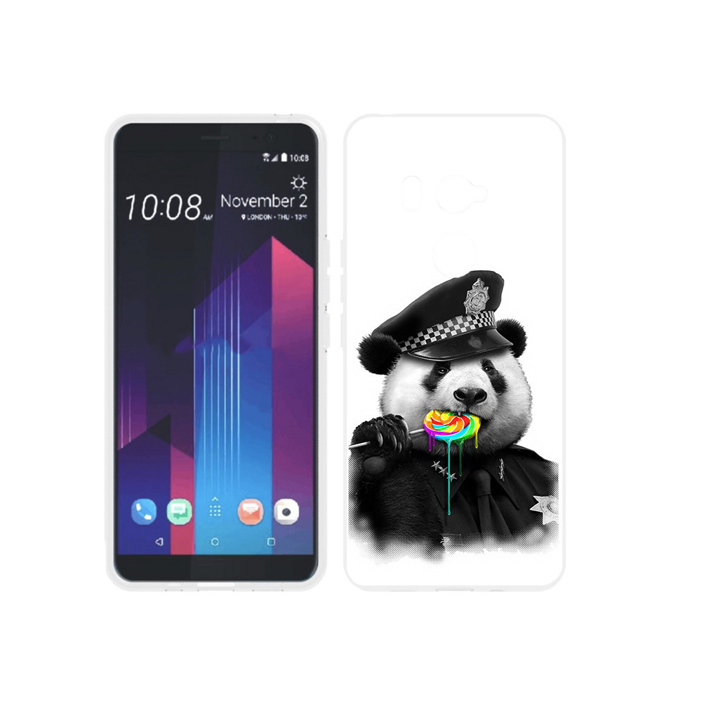 

Чехол MyPads Tocco для HTC U11 EYEs Панда полиция, Прозрачный, Tocco