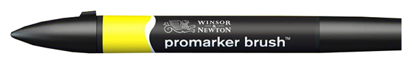 

Маркер спиртовой Winsor&Newton Brushmarker Y657 желтый