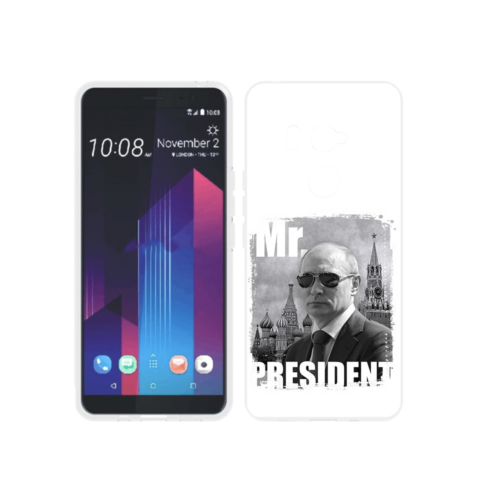 

Чехол MyPads Tocco для HTC U11 EYEs Путин, Прозрачный, Tocco