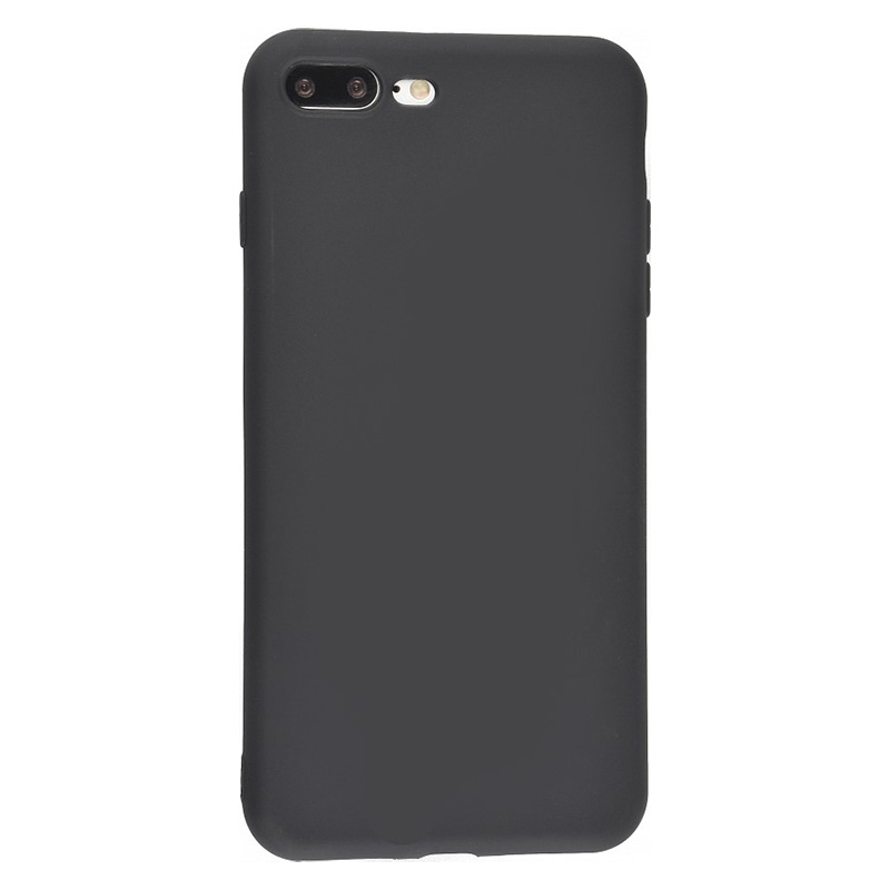 

Чехол силиконовый для iPhone 7 Plus/8 Plus, good quality, с защитой камеры, X-case, черный