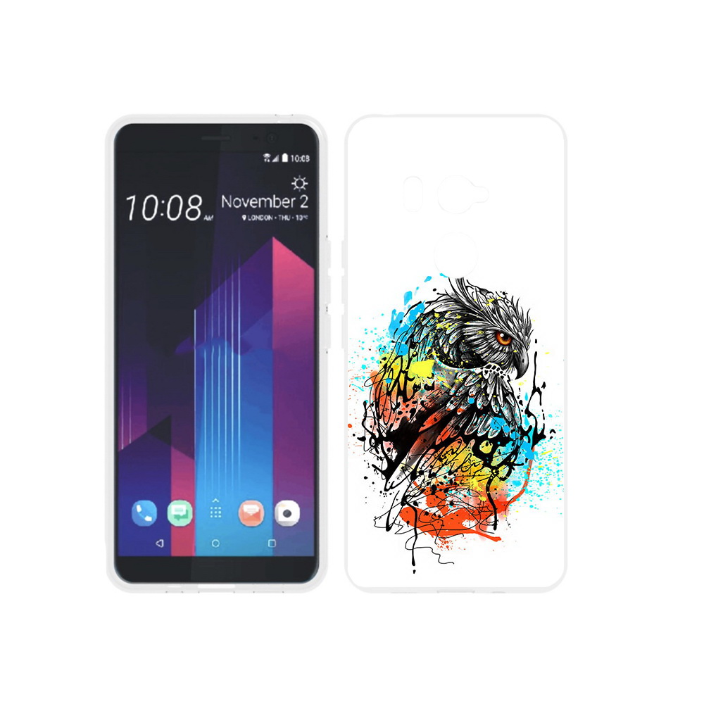 

Чехол MyPads Tocco для HTC U11 EYEs Творческая сова, Прозрачный, Tocco