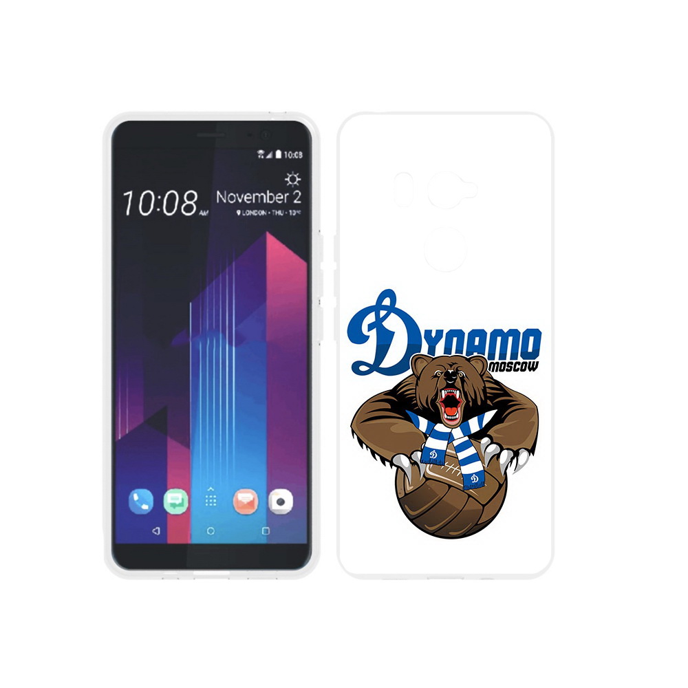 

Чехол MyPads Tocco для HTC U11 EYEs ФК Динамо медведь, Прозрачный, Tocco