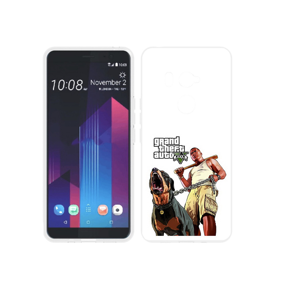 

Чехол MyPads Tocco для HTC U11 EYEs GTA грозная собака, Прозрачный, Tocco