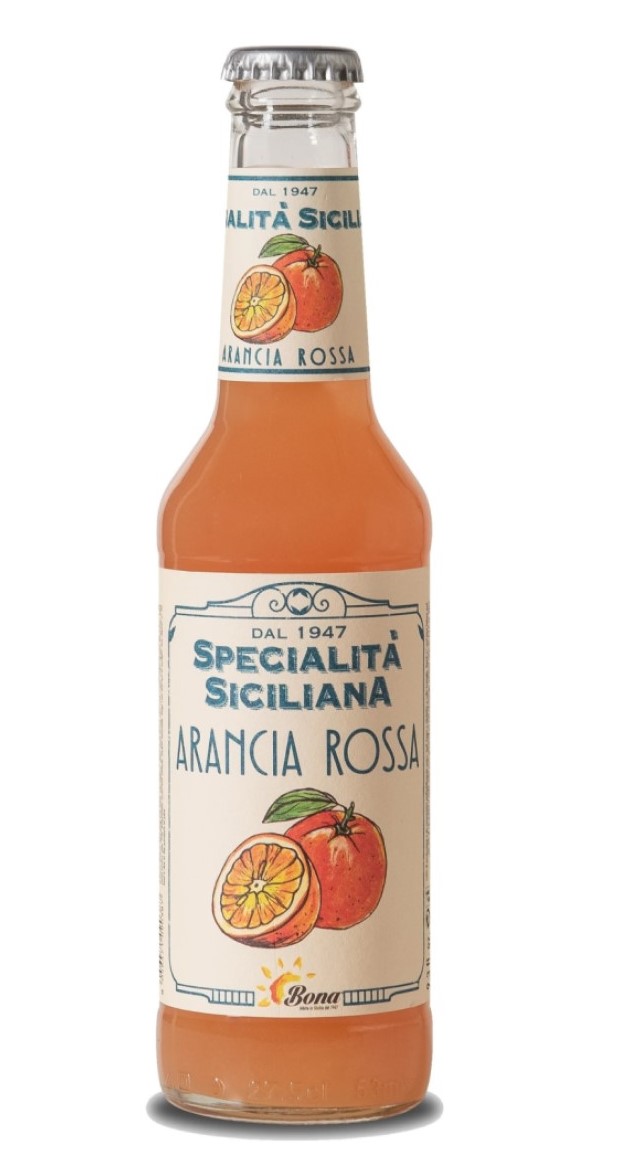 Лимонад Bona Arancia Rossa из сока сицилийского красного апельсина, 275 мл х 12 шт