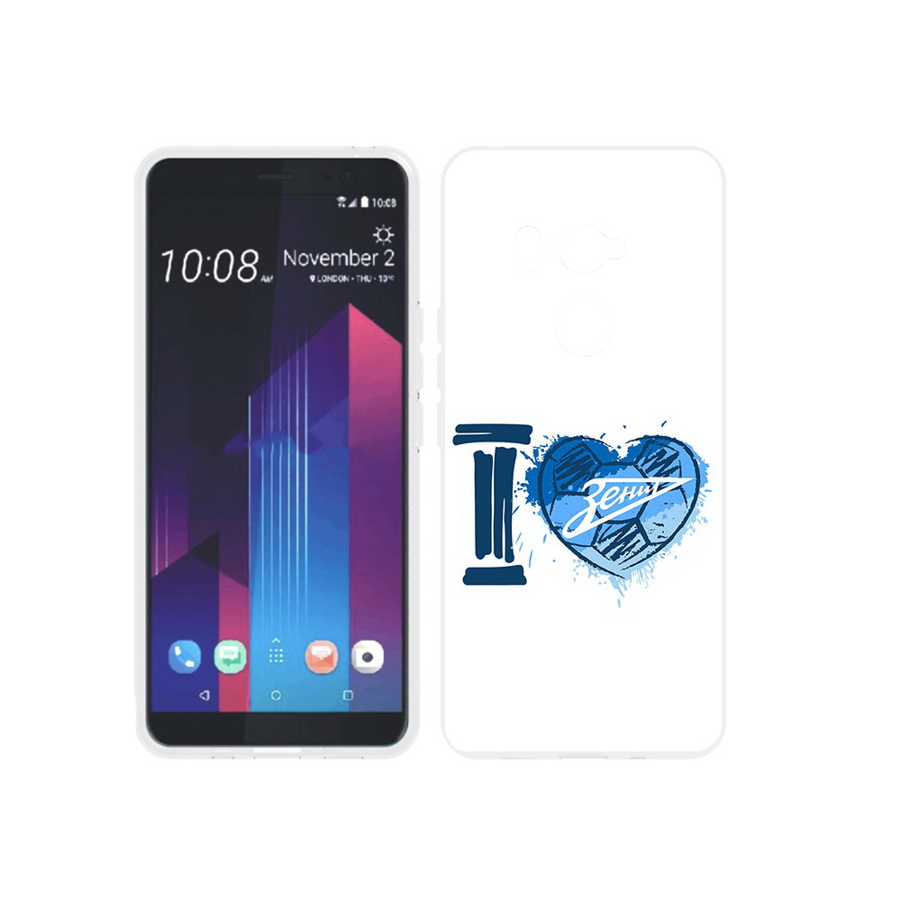 

Чехол MyPads Tocco для HTC U11 EYEs ФК я люблю зенит, Прозрачный, Tocco