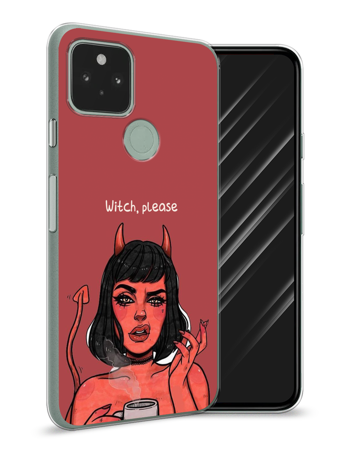 

Чехол Awog на Google Pixel 5A "Evil Girl", Разноцветный, 271050-6