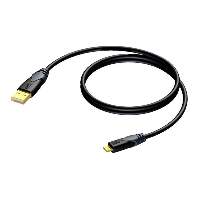 Кабель USB 2.0 Тип A - B micro Procab CLD612/1.5 1.5m