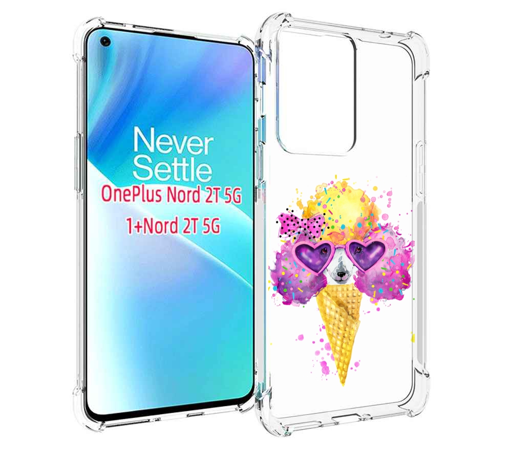 

Чехол MyPads Рожок для OnePlus Nord 2T, Прозрачный, Tocco