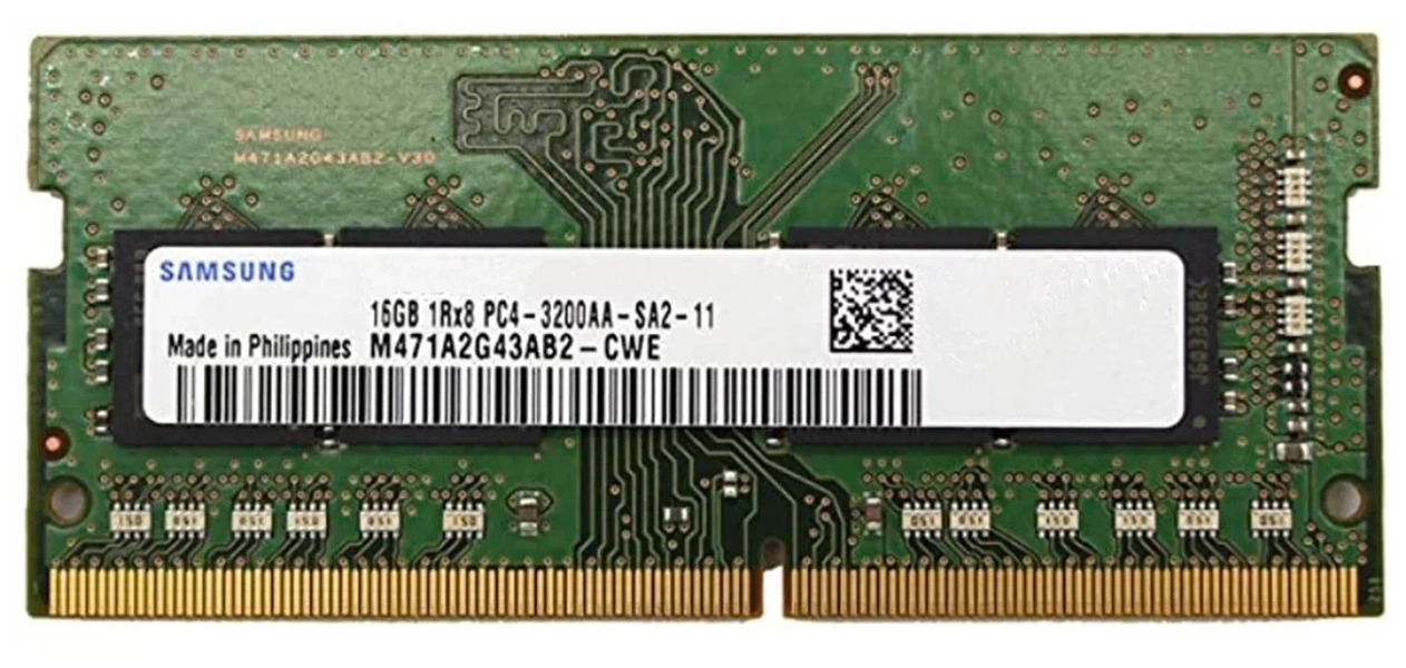 

Оперативная память Samsung M471A2G43AB2-CWE DDR4 1x16Gb, 3200MHz, M471A2G43AB2-CWE
