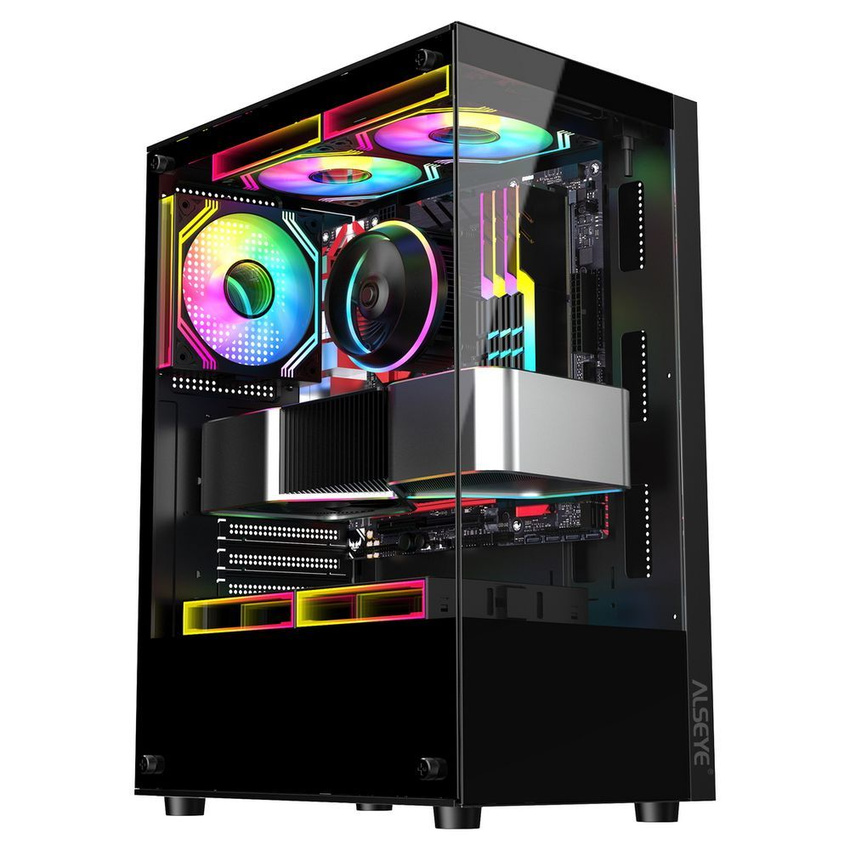 

Корпус компьютерный ALSEYE Spider-B (143373) черный, Spider-B