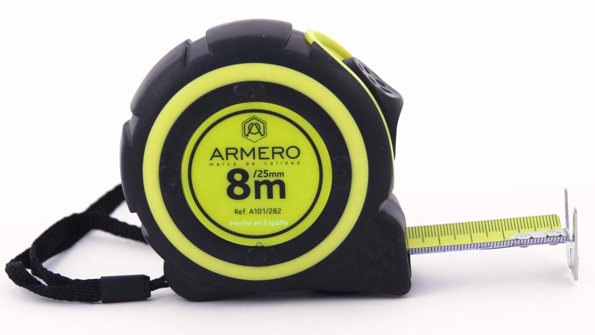 Рулетка 8 м х 25 мм A101/282 Armero