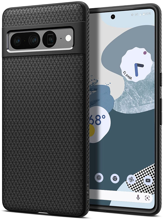 

Чехол Spigen Liquid Air (ACS04723) для Google Pixel 7 Pro (Black), Синий
