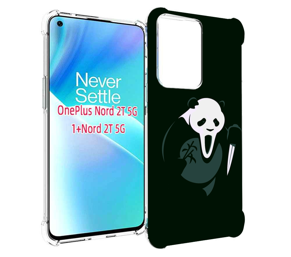 

Чехол MyPads Панда-крик для OnePlus Nord 2T, Прозрачный, Tocco