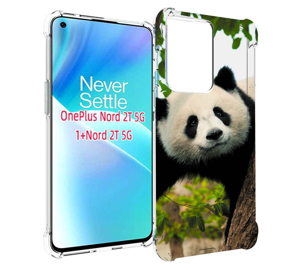 

Чехол MyPads Панда-на-дереве для OnePlus Nord 2T, Прозрачный, Tocco