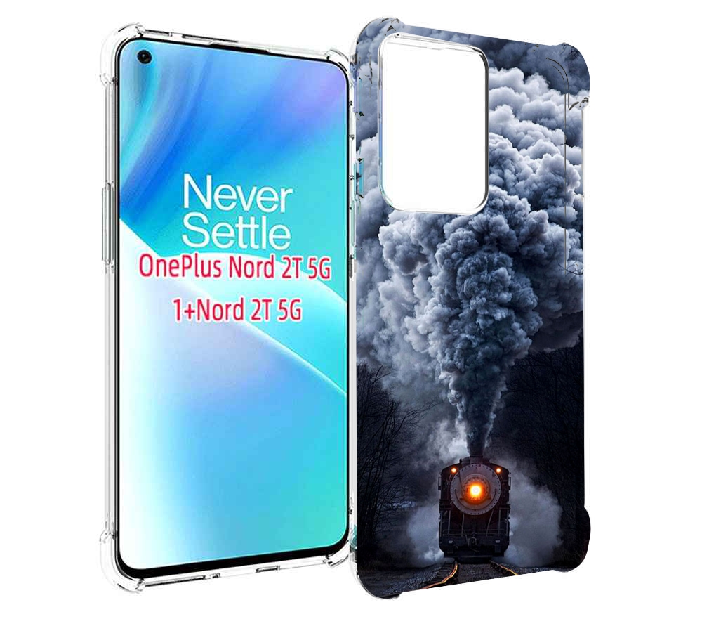 

Чехол MyPads Паровоз для OnePlus Nord 2T, Прозрачный, Tocco