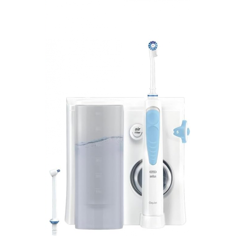 

Ирригатор Oral-B OxyJet MD20.020.0 белый, голубой, OxyJet MD20.020.0