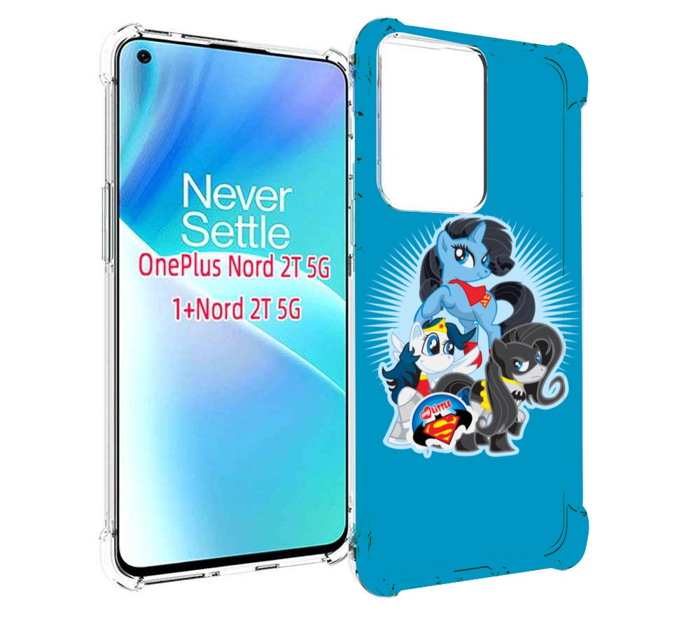 

Чехол MyPads Пони-литл для OnePlus Nord 2T, Прозрачный, Tocco