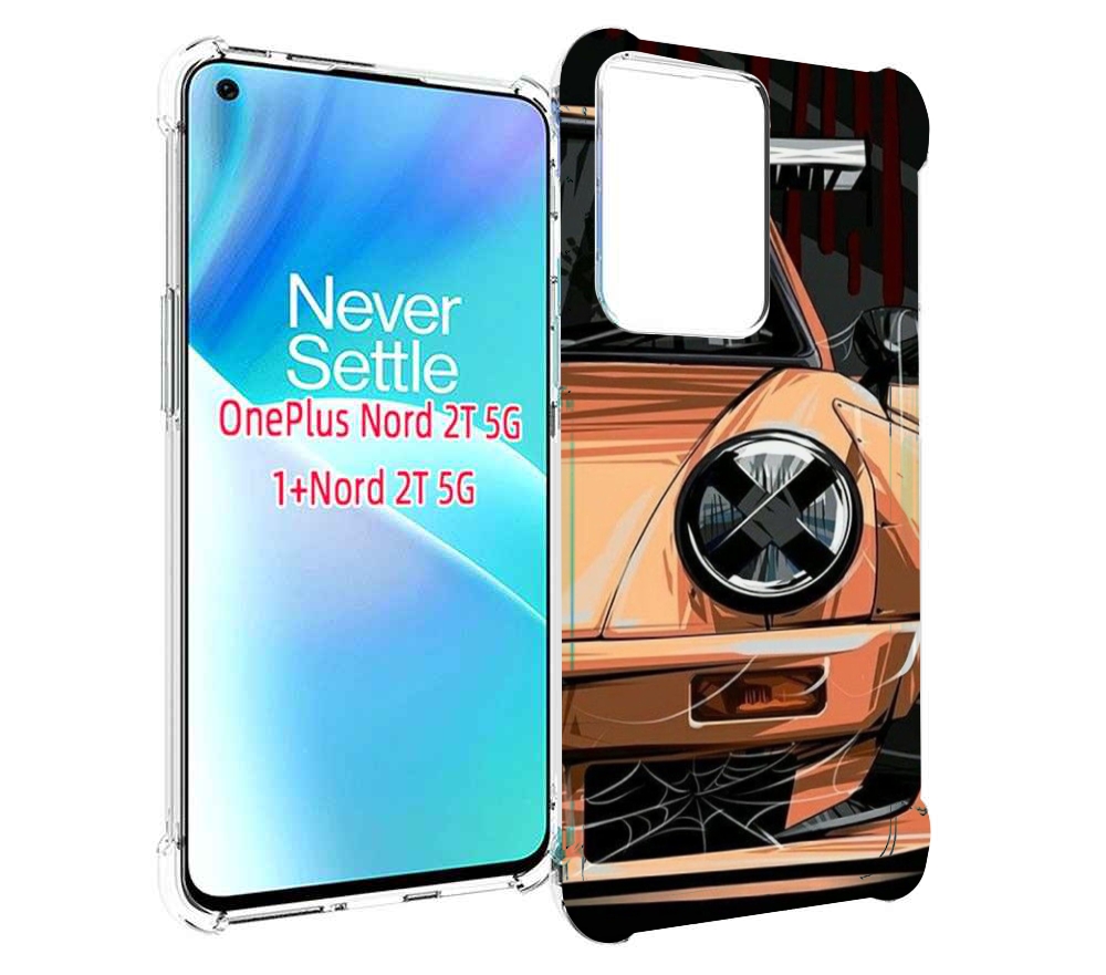 

Чехол MyPads Порш мужской для OnePlus Nord 2T, Прозрачный, Tocco