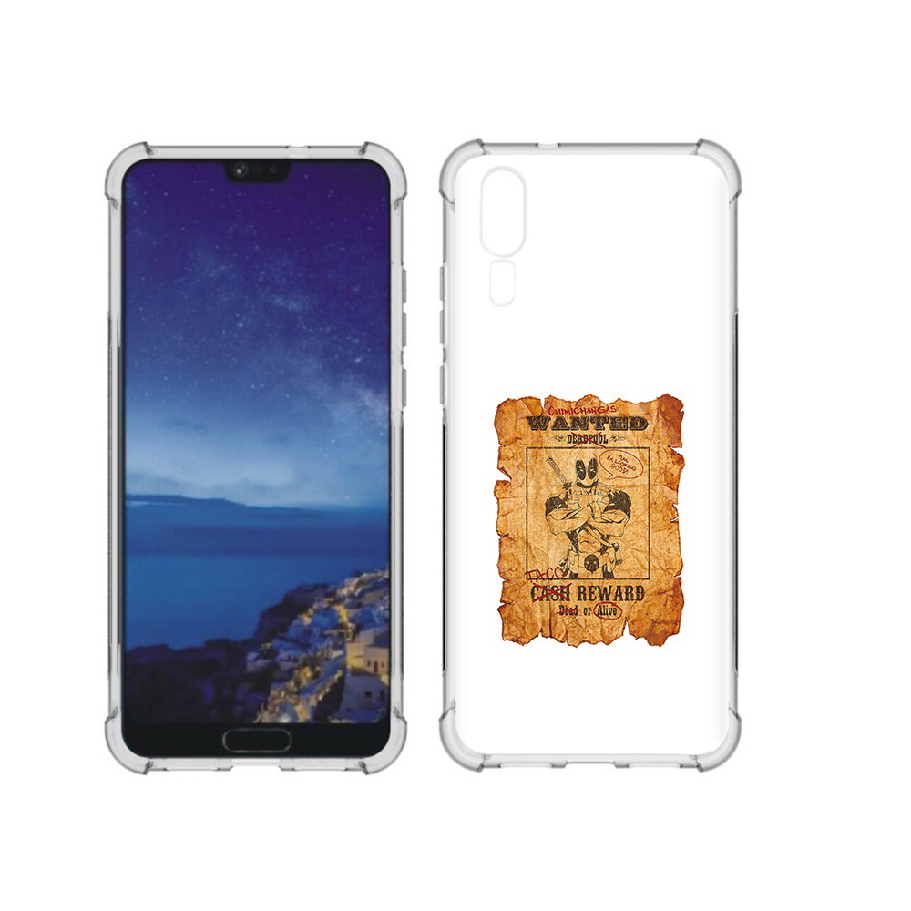 

Чехол MyPads Tocco для Huawei P20 дедпул (PT108006.52.317), Прозрачный, Tocco