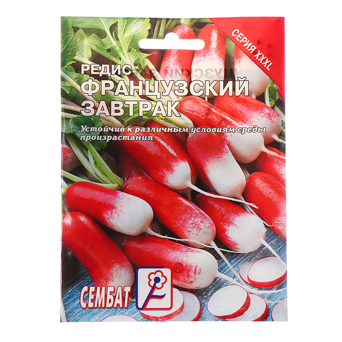

Семена редис Французский завтрак Сембат 4662813-2p 2 уп.
