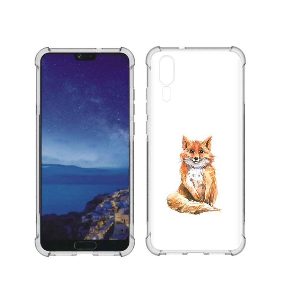 

Чехол MyPads Tocco для Huawei P20 детская лиса (PT108006.52.320), Прозрачный, Tocco