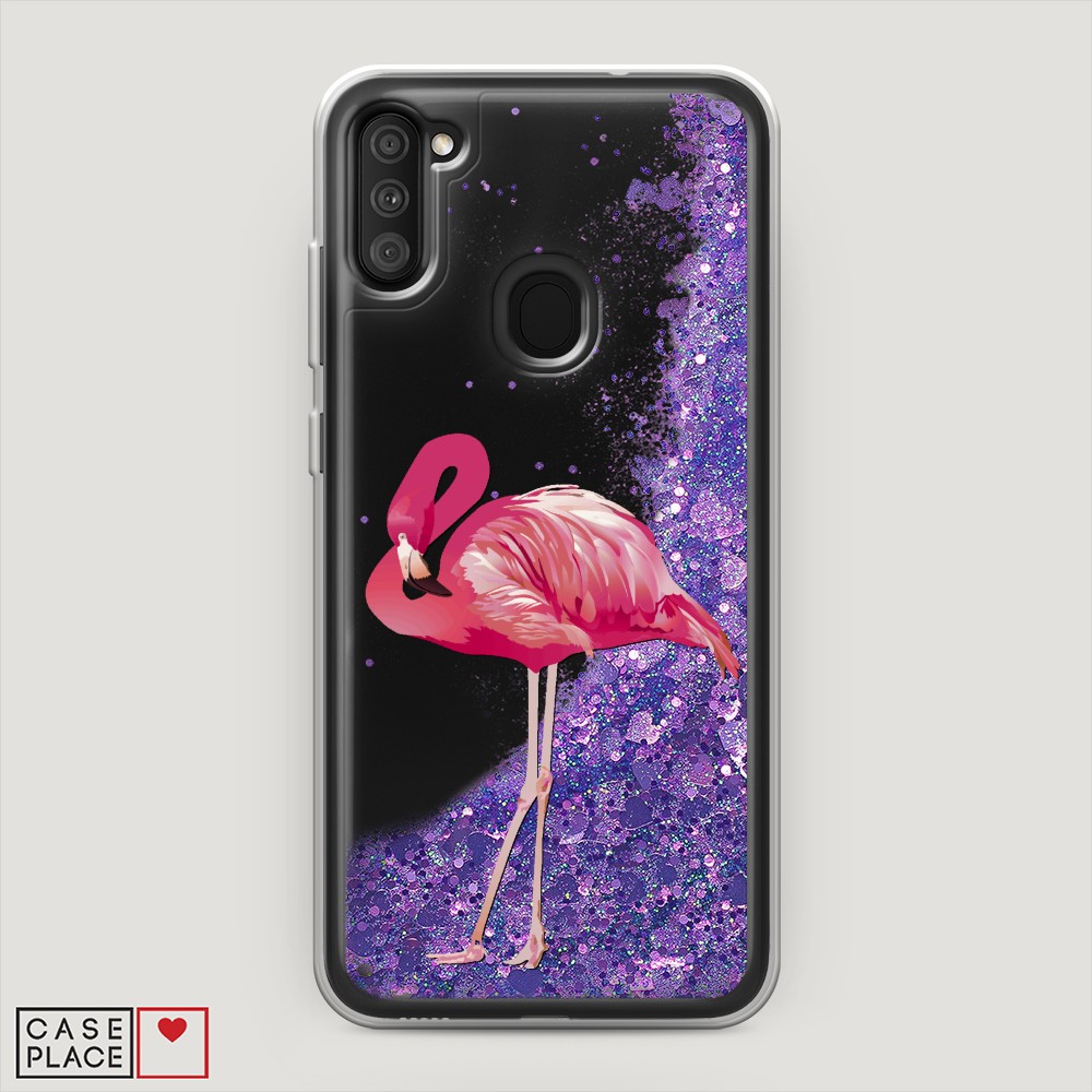

Чехол Awog на Samsung Galaxy A11 / Самсунг A11 "Застенчивый фламинго", Разноцветный, 2100192-1