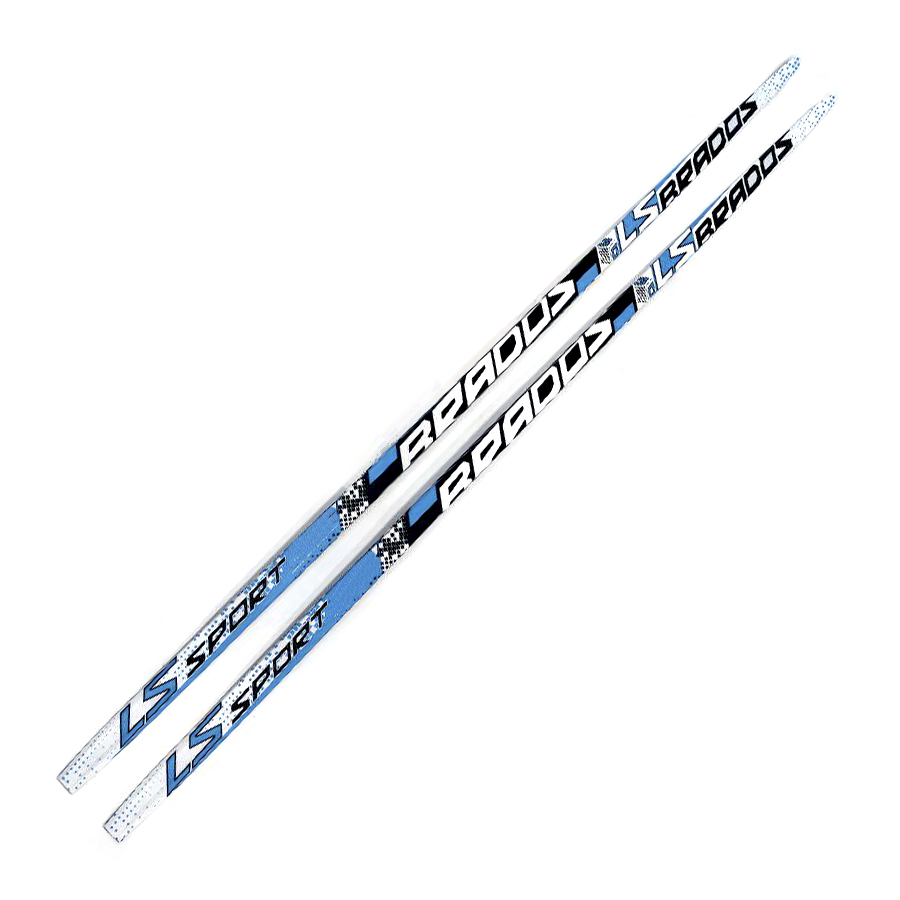 

Лыжи 175 STC (5) Brados LS Sport 3D black/blue без насечек, Черный;голубой, (5) Brados LS Sport 3D