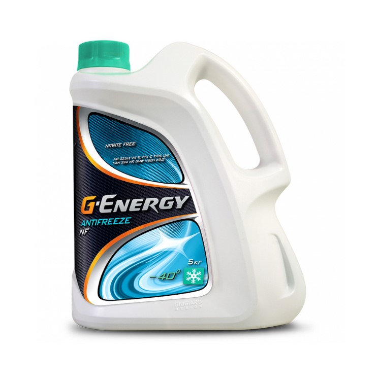 Охлаждающая жидкость G-Energy Antifreeze NF 40, 5кг