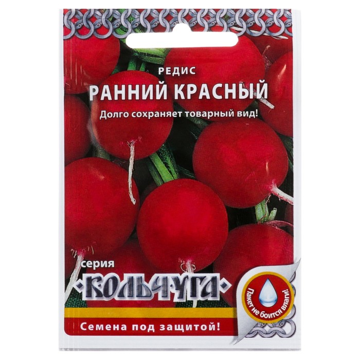 

Семена редис Ранний красный Русский огород 2805078 1 уп.